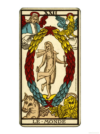 The Arcanum 21 of the Tarot