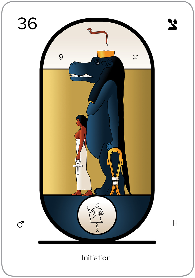 The Arcanum 36 of the Tarot