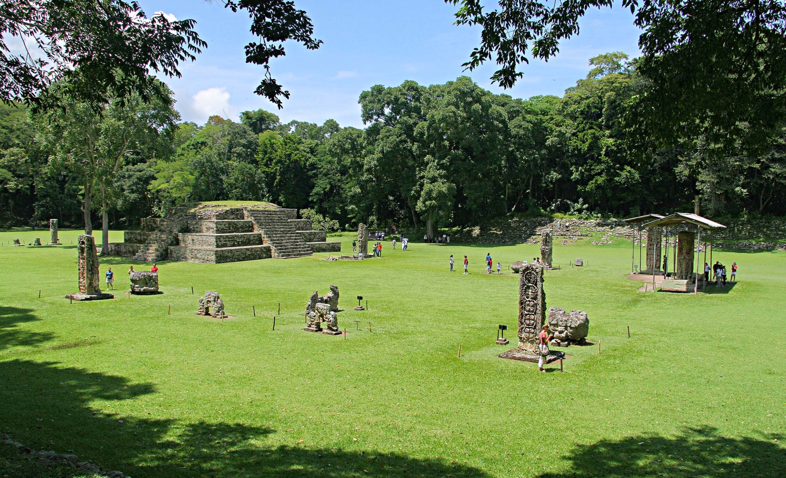 The Great Plaza of Copan