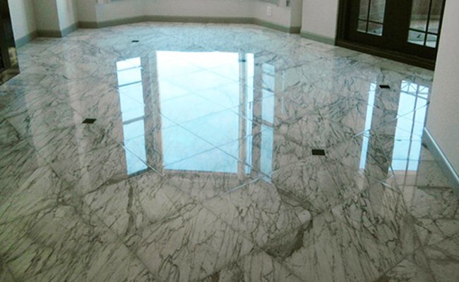 marble floor