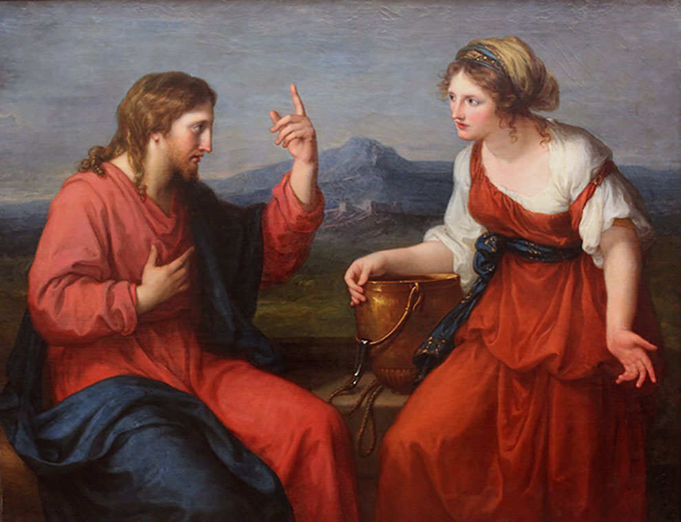 Jesus at the well