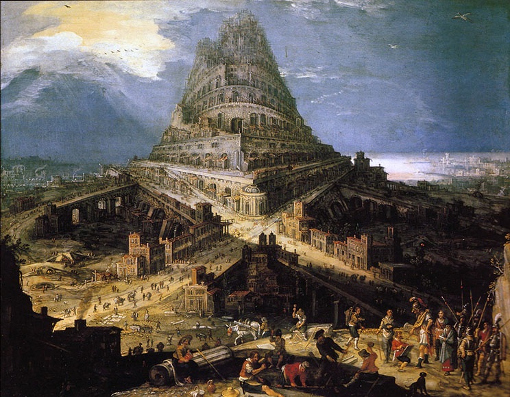 Construction of the tower of babel