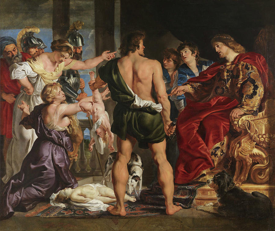 Solomons Judgment by Rubens