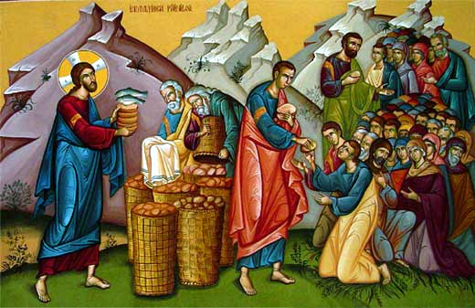 Jesus and the Miracle of the Bread and Fish