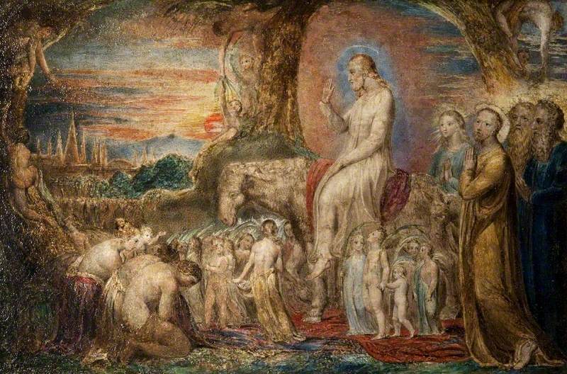 Blake, William; Christ's Entry into Jerusalem; Glasgow Museums; http://www.artuk.org/artworks/christs-entry-into-jerusalem-83204