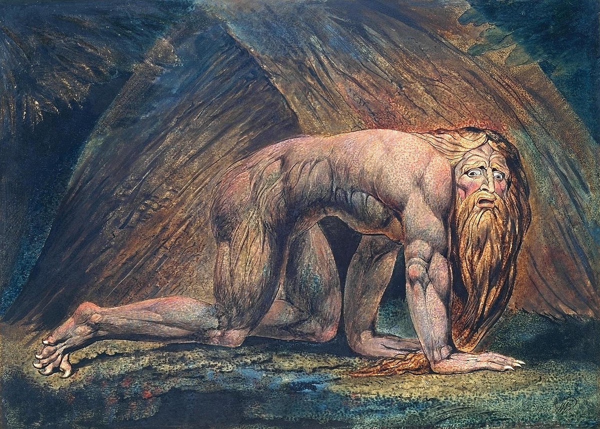 William Blake Nebuchadnezzar Tate Britain