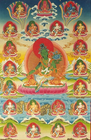 Twenty-one Forms of Tara