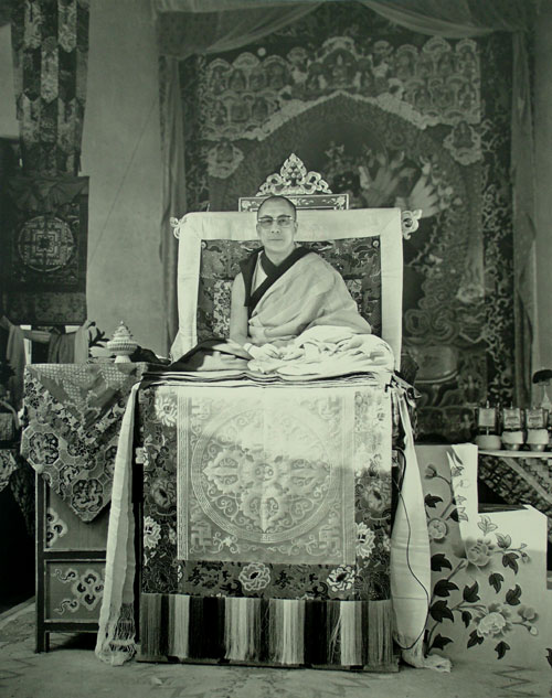 dalai lama at kalachakra initiation 1974