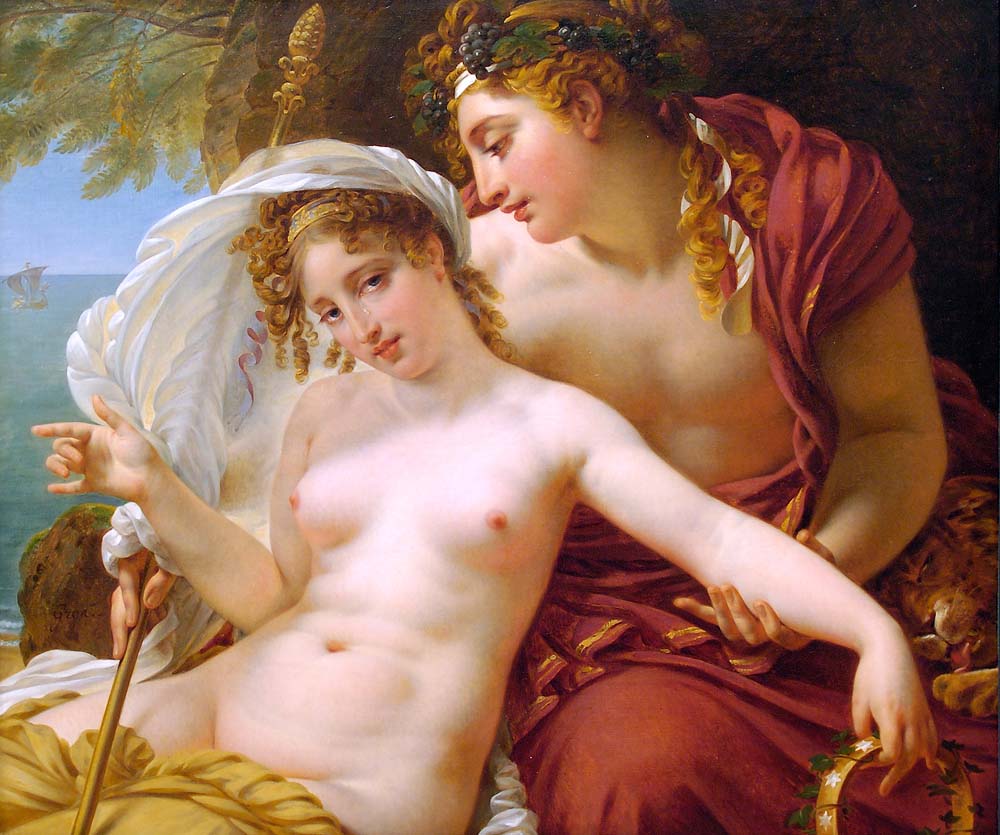 Dionysus and Ariadne 1822 by Antoine Jean Gros