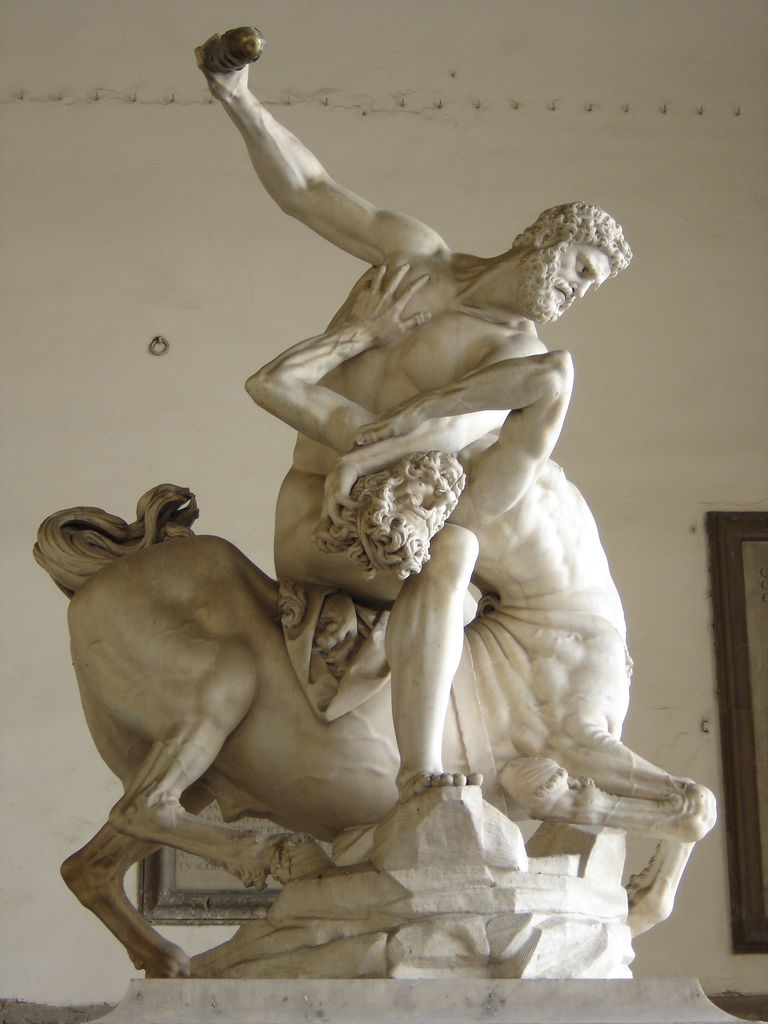 Florence statue_hercules_killing_the_centaur