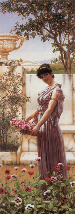 Godward_The_Flowers_of_Venus_1890