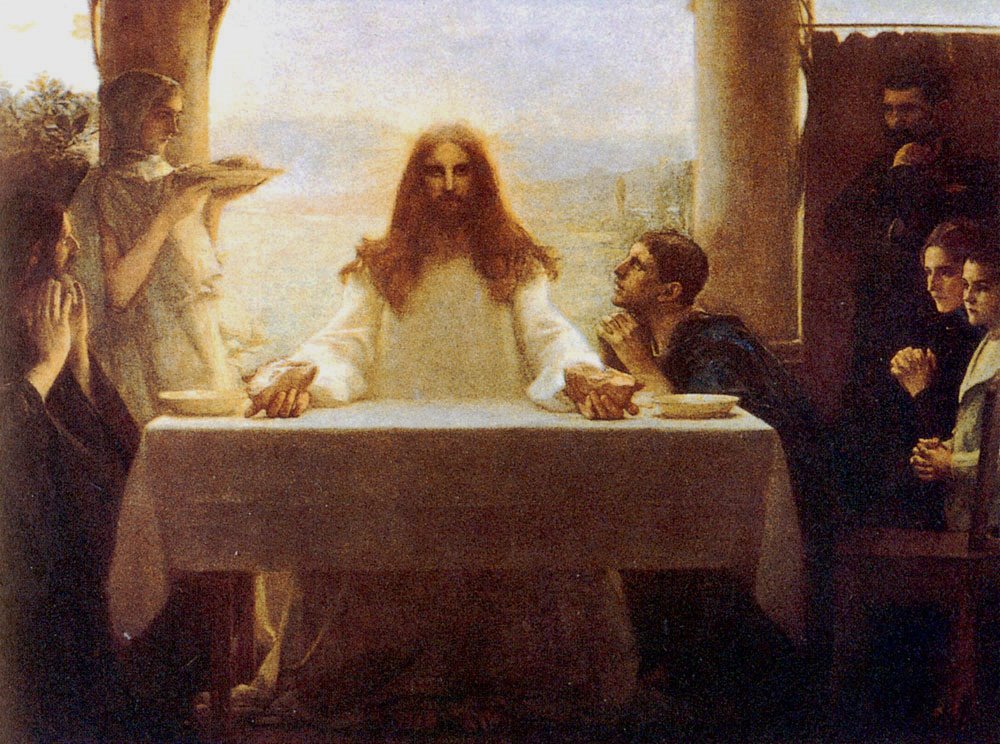 dagnan-bouveret christ and the disciples at emmaus-724122