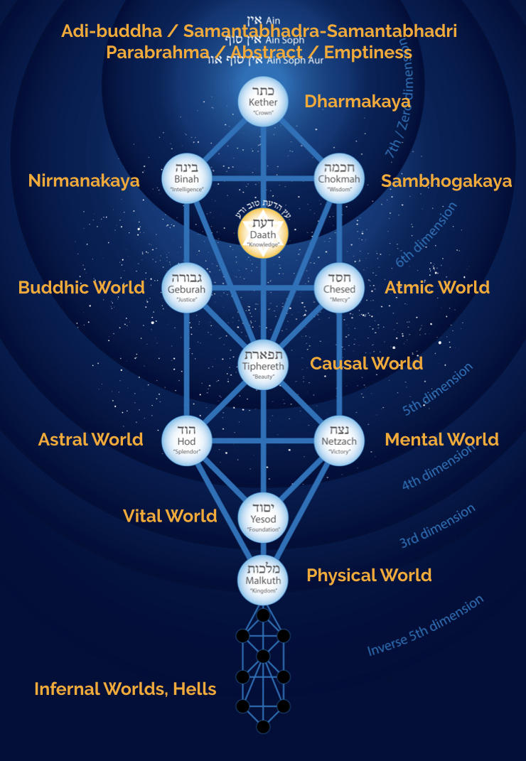 tree of life shows the path of liberation