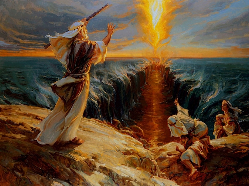 Moses and the fire of God