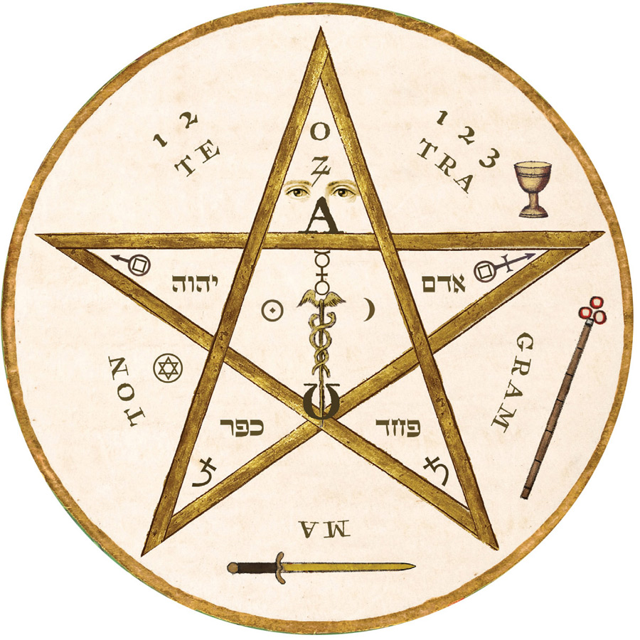 Glorian Pentagram Sticker 