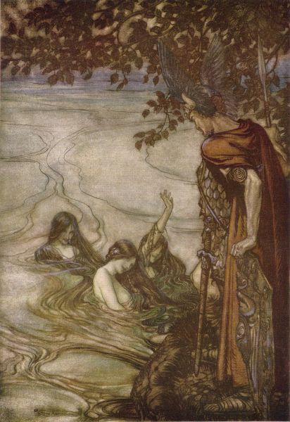 The Rhinemaidens From Wagner's Siegfried