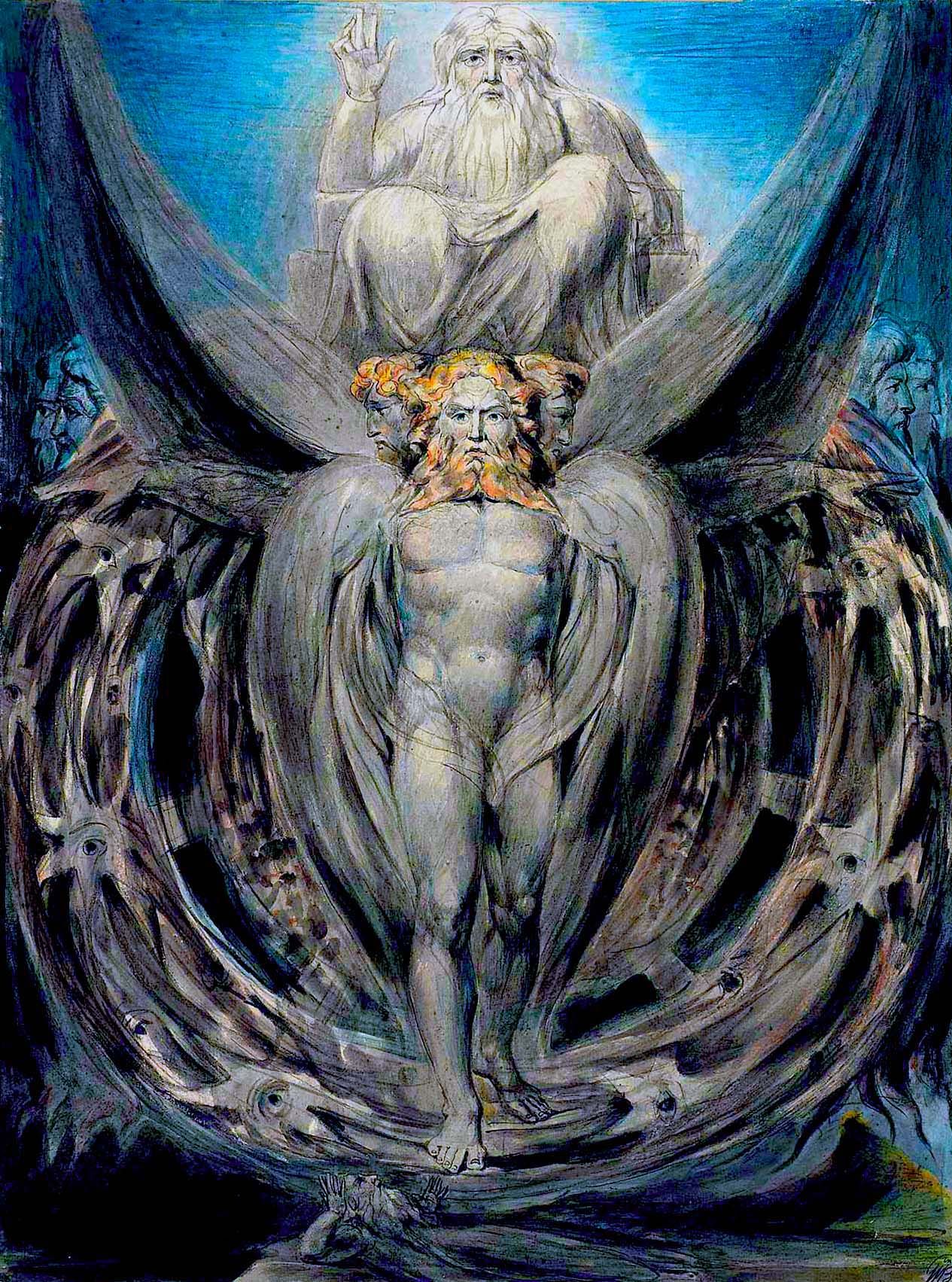 William Blake Ezekiels Vision