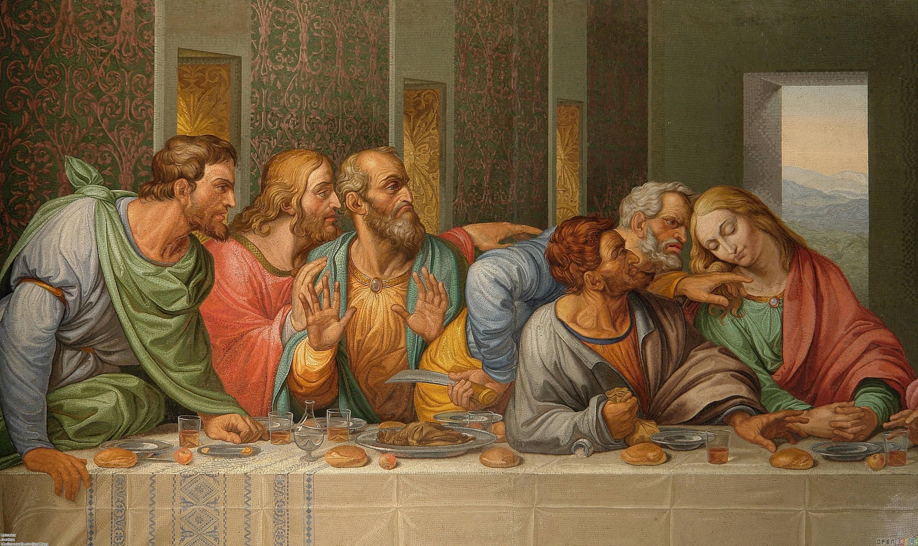 Detail of The Last Supper