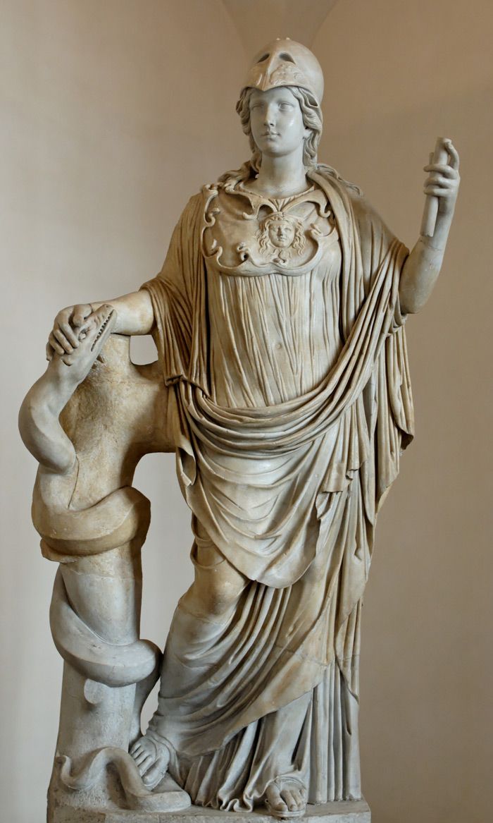 Athena, the Divine Mother, and Her Serpent
