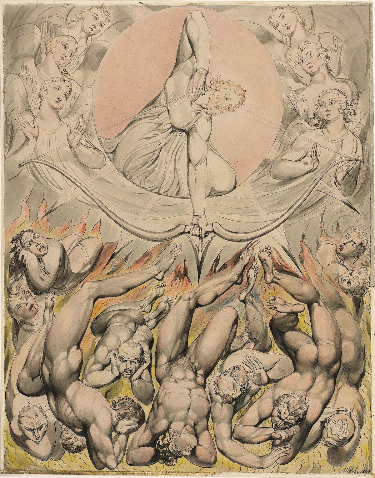 Rebel Angels by William Blake