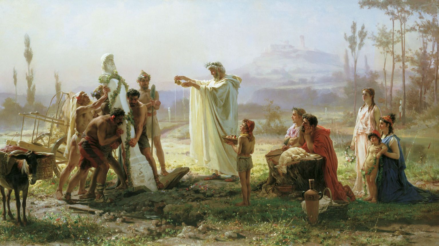 Painting of Consecration of the Herm
