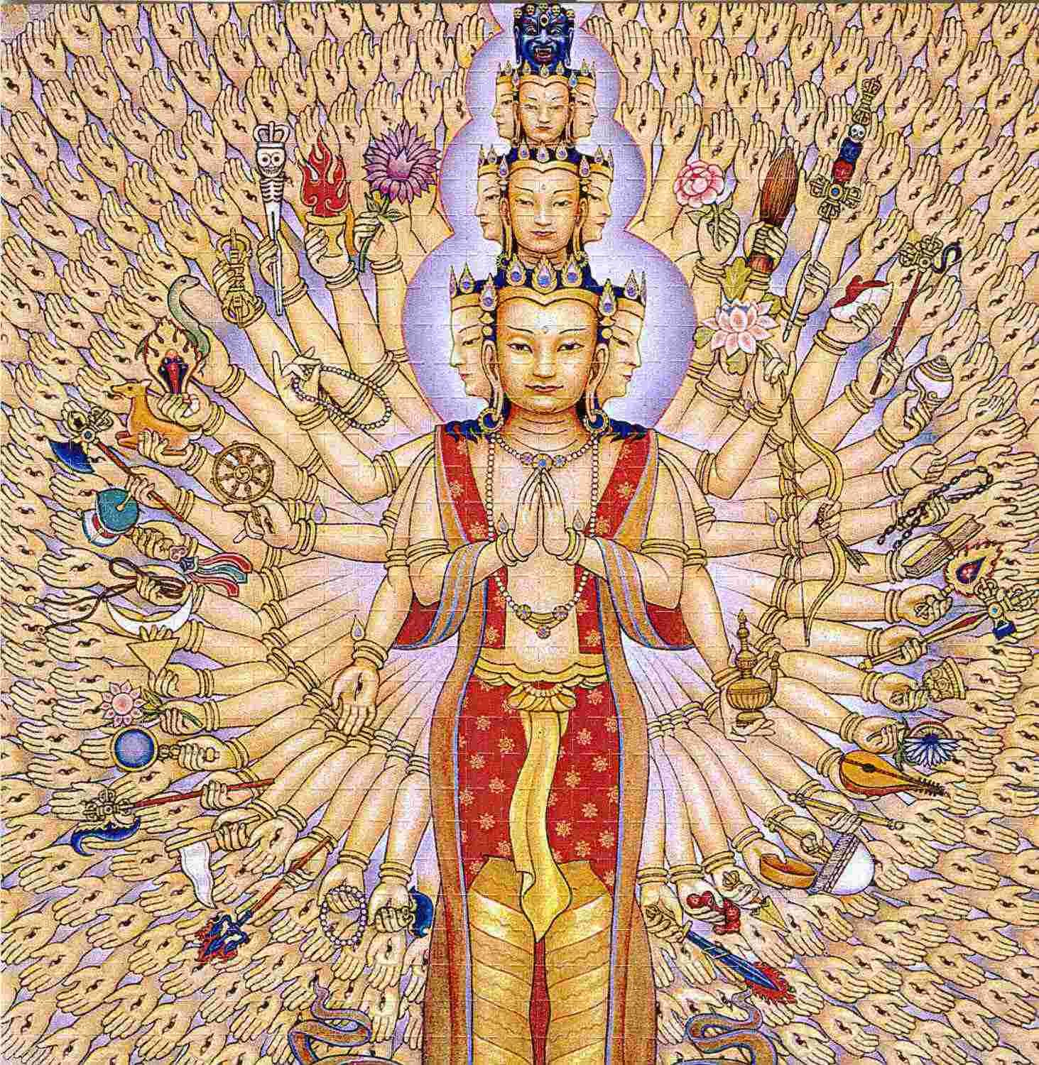 Thousand-armed Avalokiteśvara