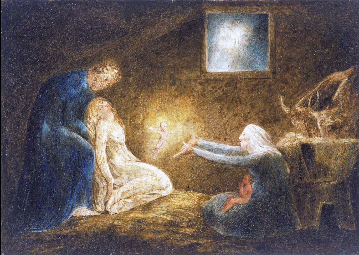 Nativity by William Blake