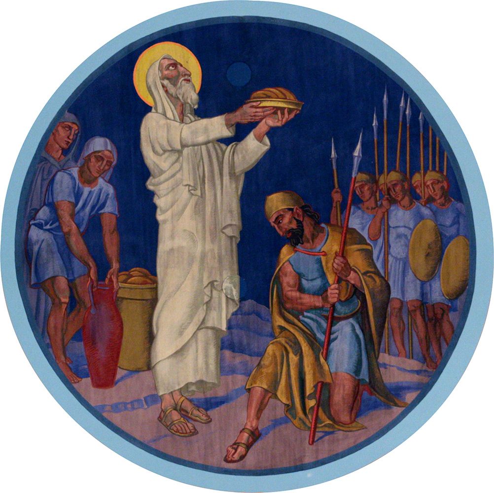Melchizedec Prepares the Eucharist
