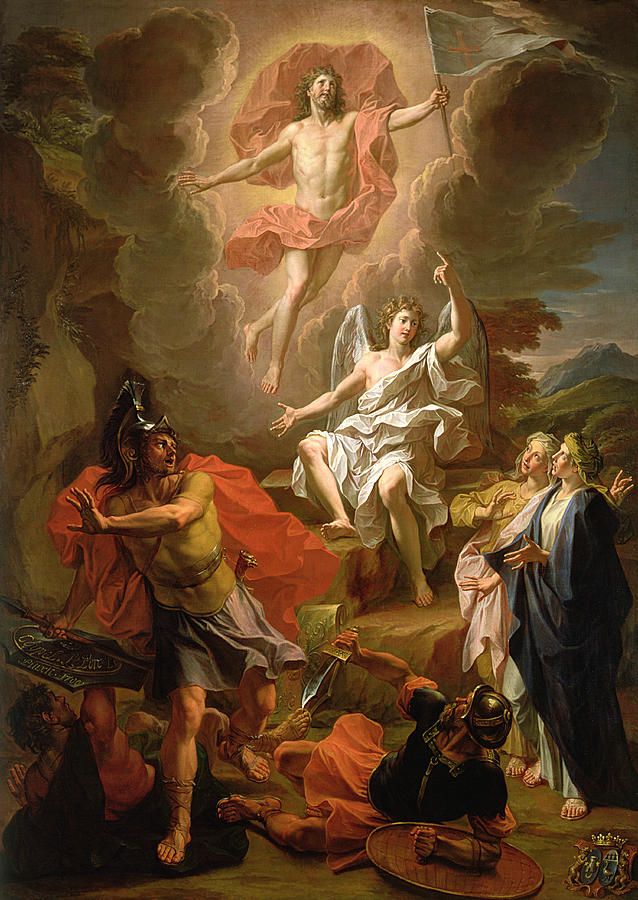 Resurrection of Christ by Noel Coypel