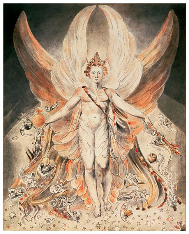 Lucifer, by William Blake