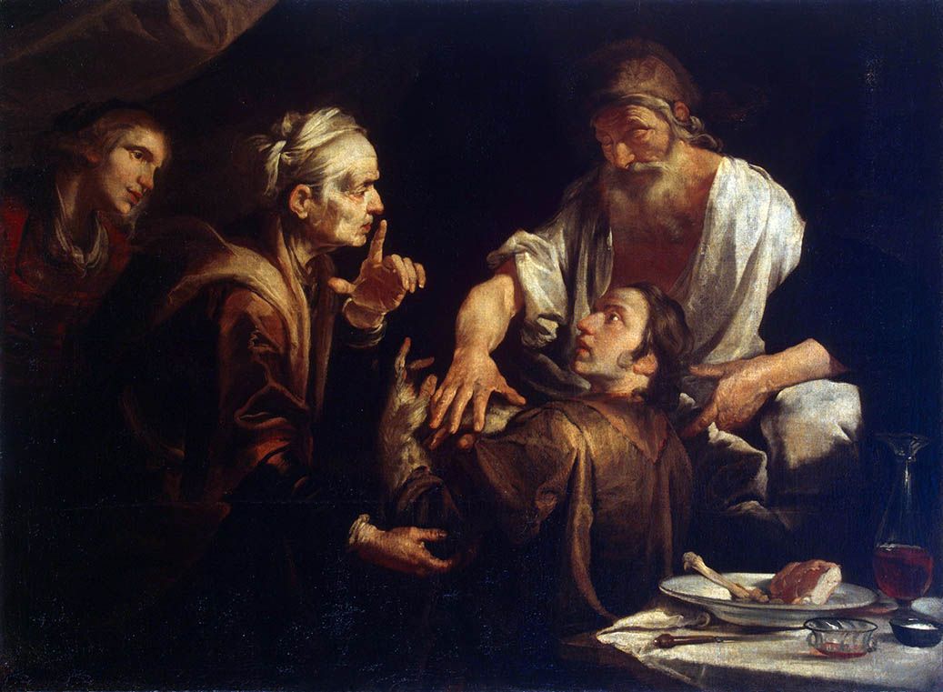 Isaac Blessing Jacob