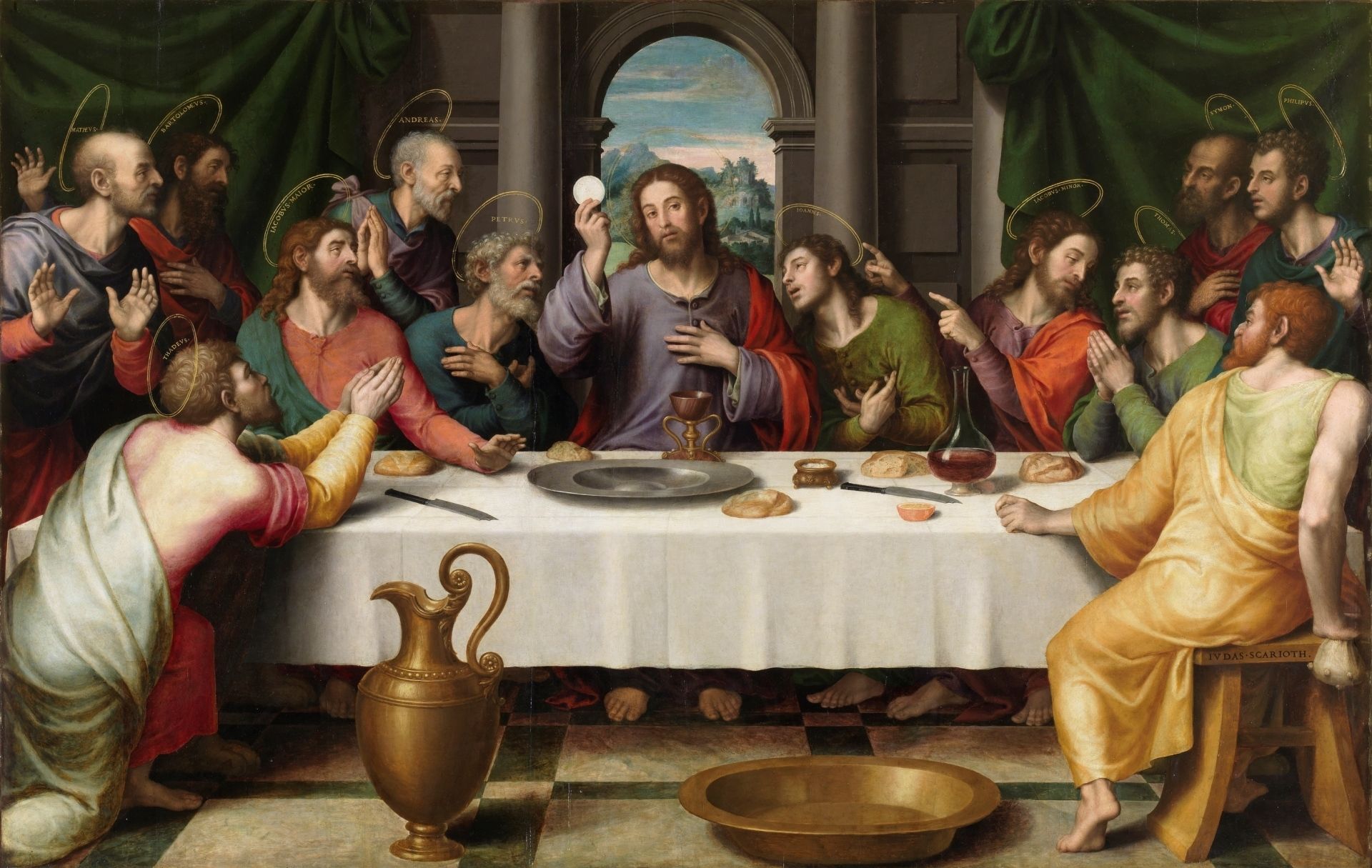 Última Cena (Last Supper) by Juan de Juanes
